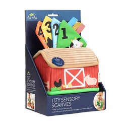 Itzy Ritzy Boîte de mouchoirs sensorielle - Ferme