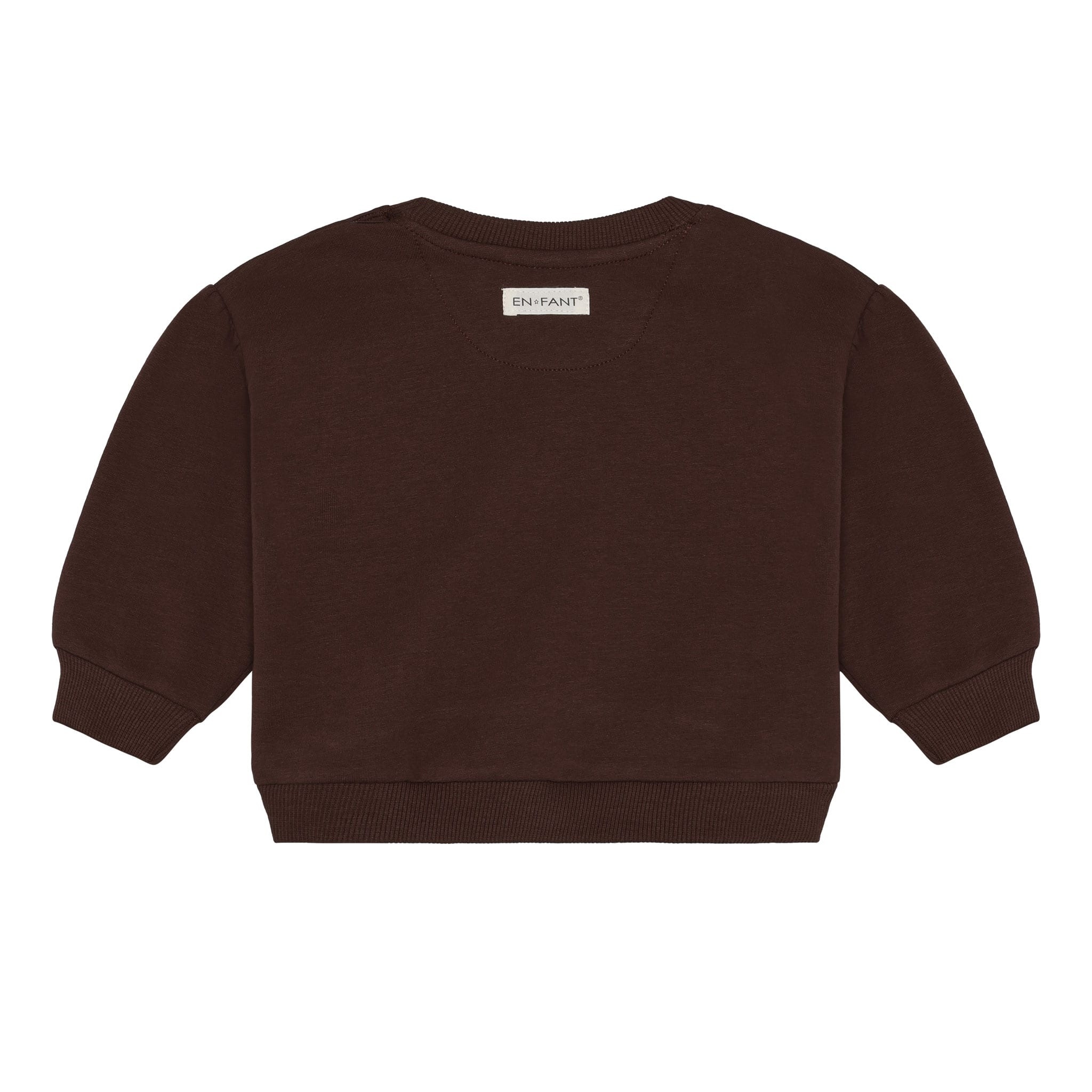 En-fant Sweatshirt ''amour'' - Deep Mahogany