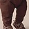 En-fant Pantalon jogging - Deep mahogany