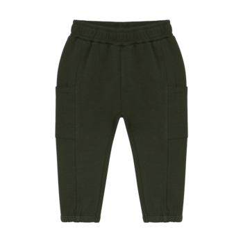 En-fant Pantalon jogging cargo - Kombu green
