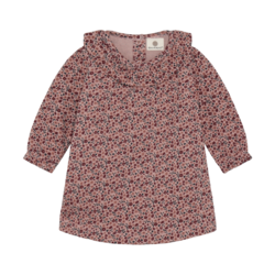 En-fant Robe imprimé de fleurs - Adobe rose