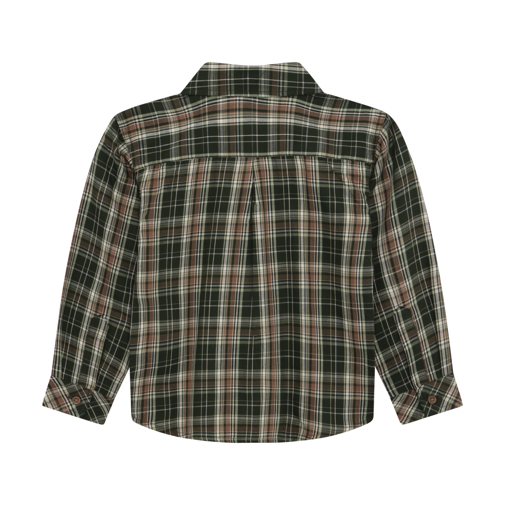 En-fant Chemise manche longue - Kombu Green