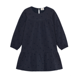En-fant Robe manches longues tissé coeur - Parisian night
