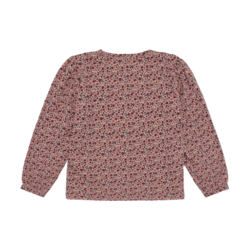 En-fant Chandail manches longues imprimés fleurs - Adobe rose
