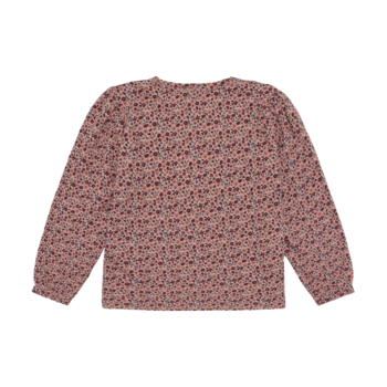 En-fant Chandail manches longues imprimés fleurs - Adobe rose