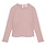 En-fant Chandail manche longue pointelle - Adobe rose