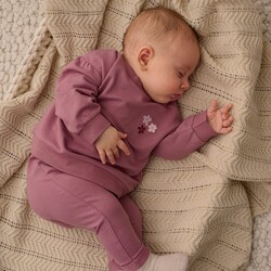 Fixoni Pantalon ouaté - Nostalgia rose