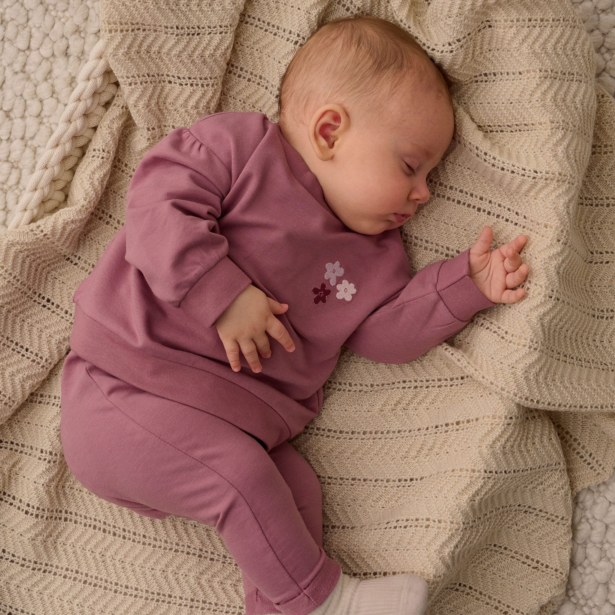 Fixoni Pantalon ouaté - Nostalgia rose