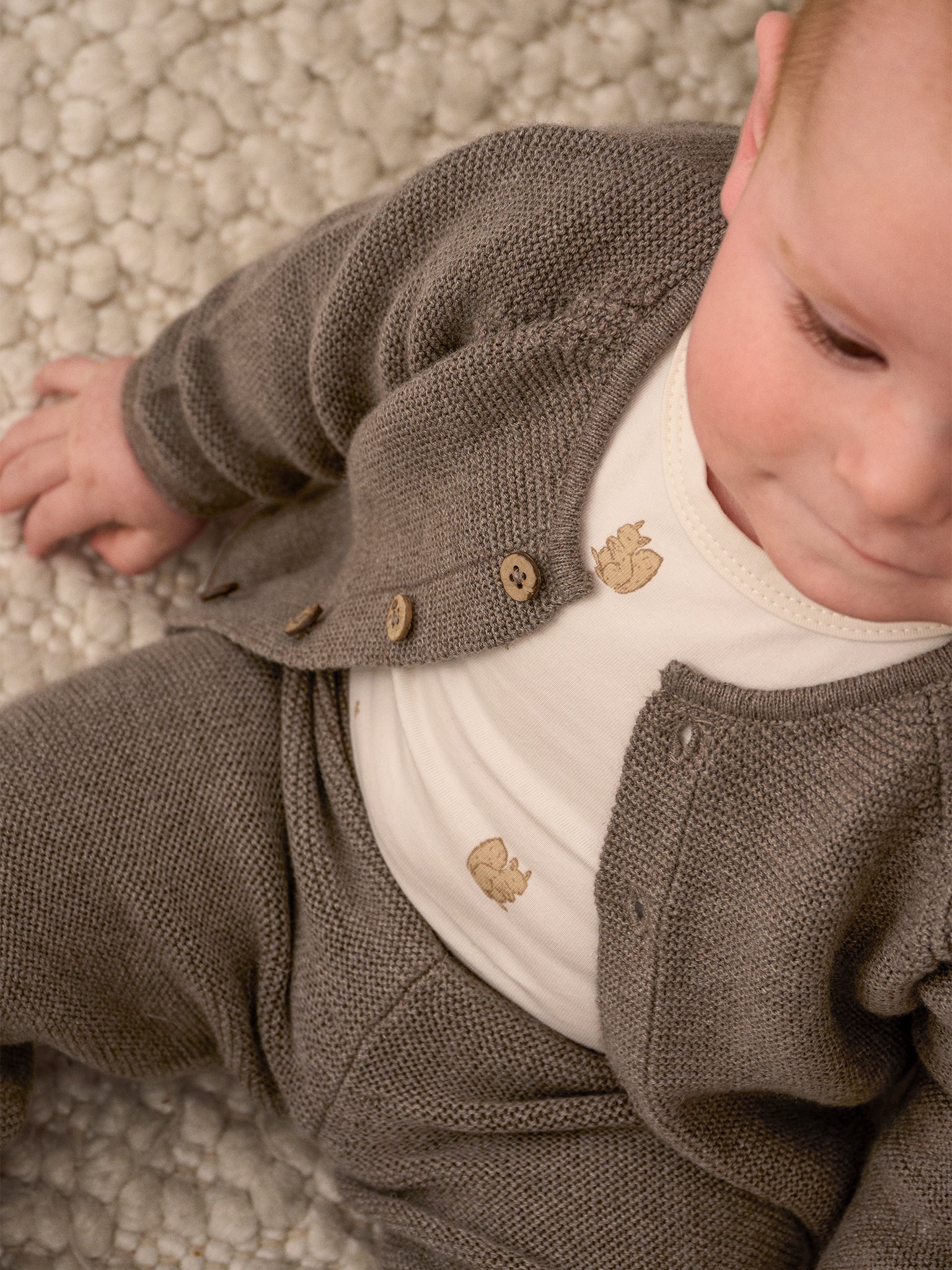 Fixoni Cardigan tricot - Mountain trail melange