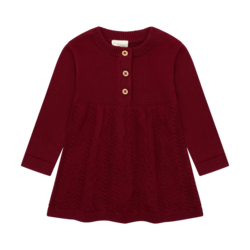 Fixoni Robe tricot - Tibetan red