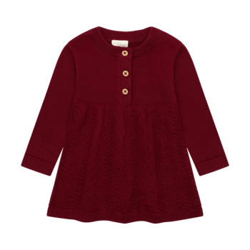 Fixoni Robe tricot - Tibetan red