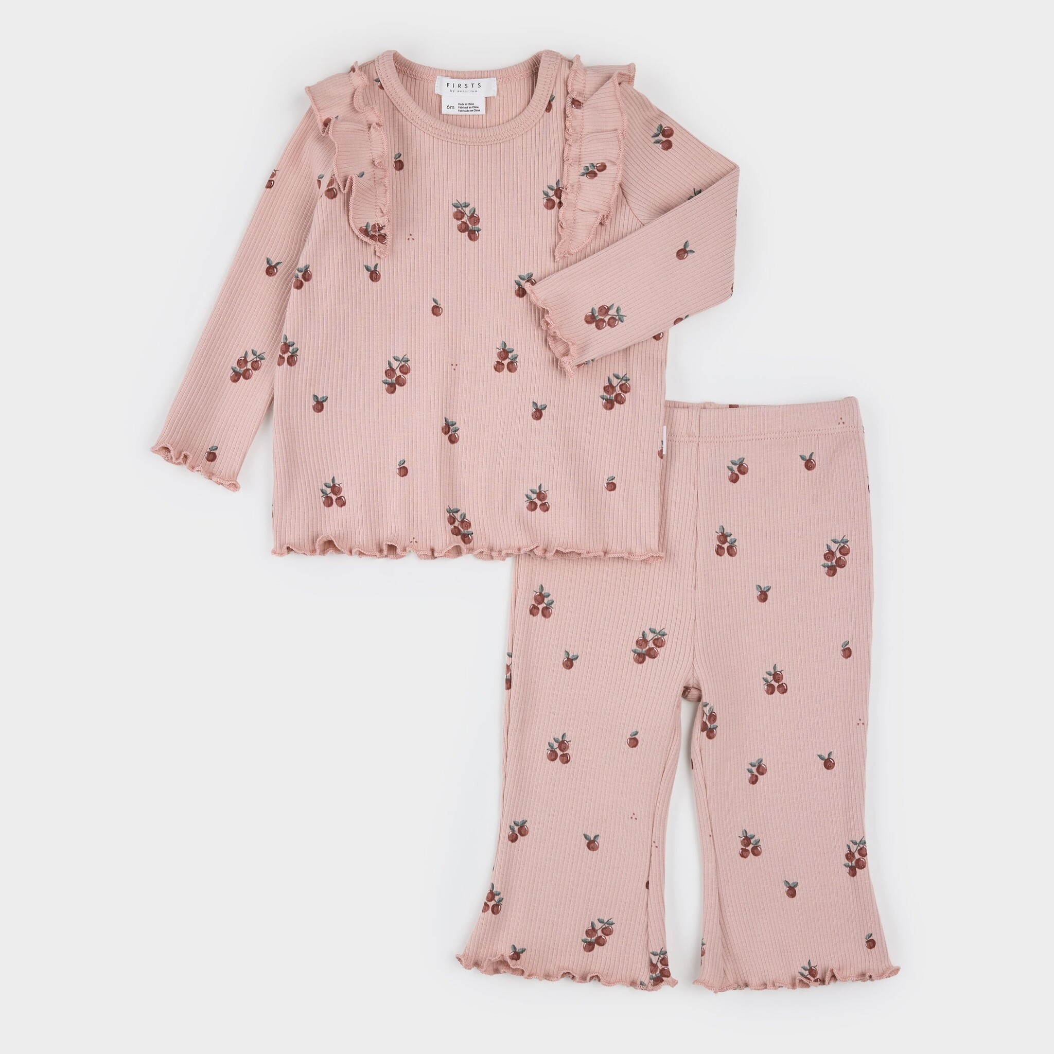Petit Lem Ensemble pantalon Pomme - Rose
