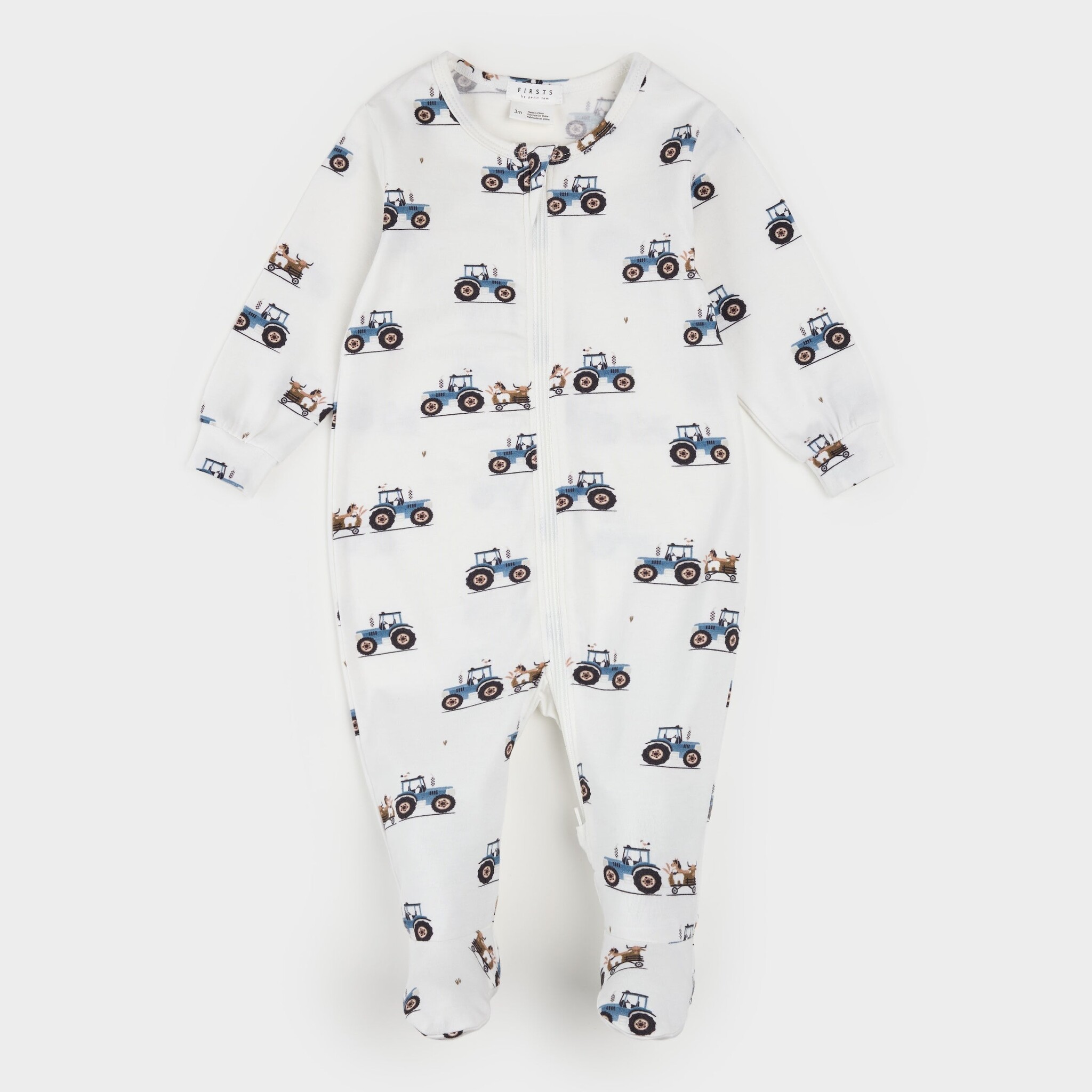 Petit Lem Dormeuse Tractor - Off white
