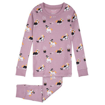 Petit Lem Ensemble pyjamas Licorne Halloween - Dusty Purple