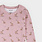Petit Lem Ensemble pyjama LunaKnit mauve à imprimé faons d'automne