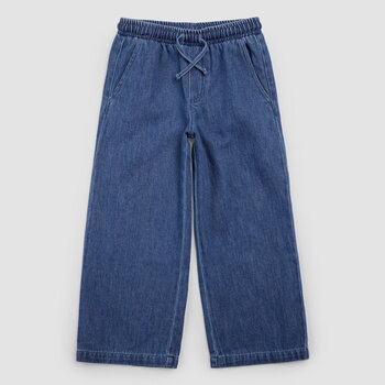 Miles the label Pantalon à jambe large en denim pour fille