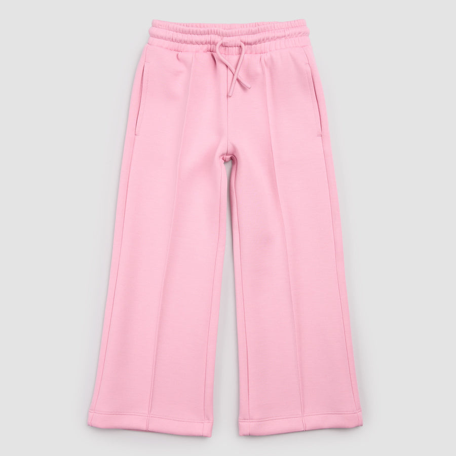 Miles the label Pantalon rose à coupe droite