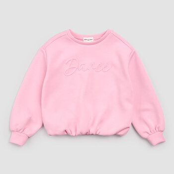 Miles the label Chandail rose en relief - Dance