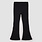 Miles the label Black Flared Rib Leggings