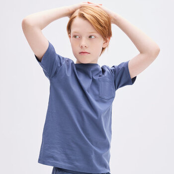 Miles the label T-shirt « Miles Basiques » bleu