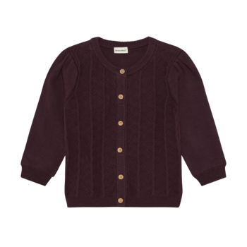 minymo Cardigan en tricot - Huckleberry