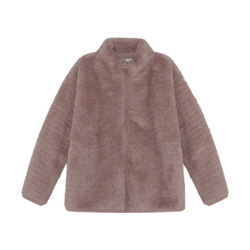 minymo Manteau teddy brillant or - Fawn