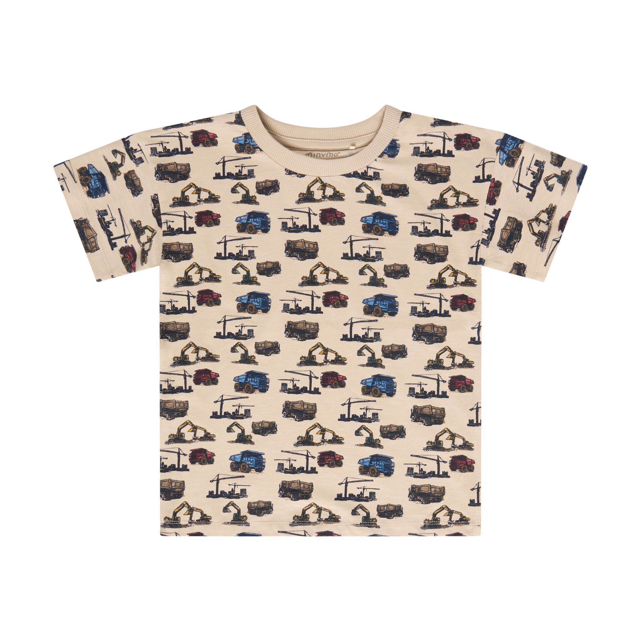 minymo T-shirt imprimé de machinerie