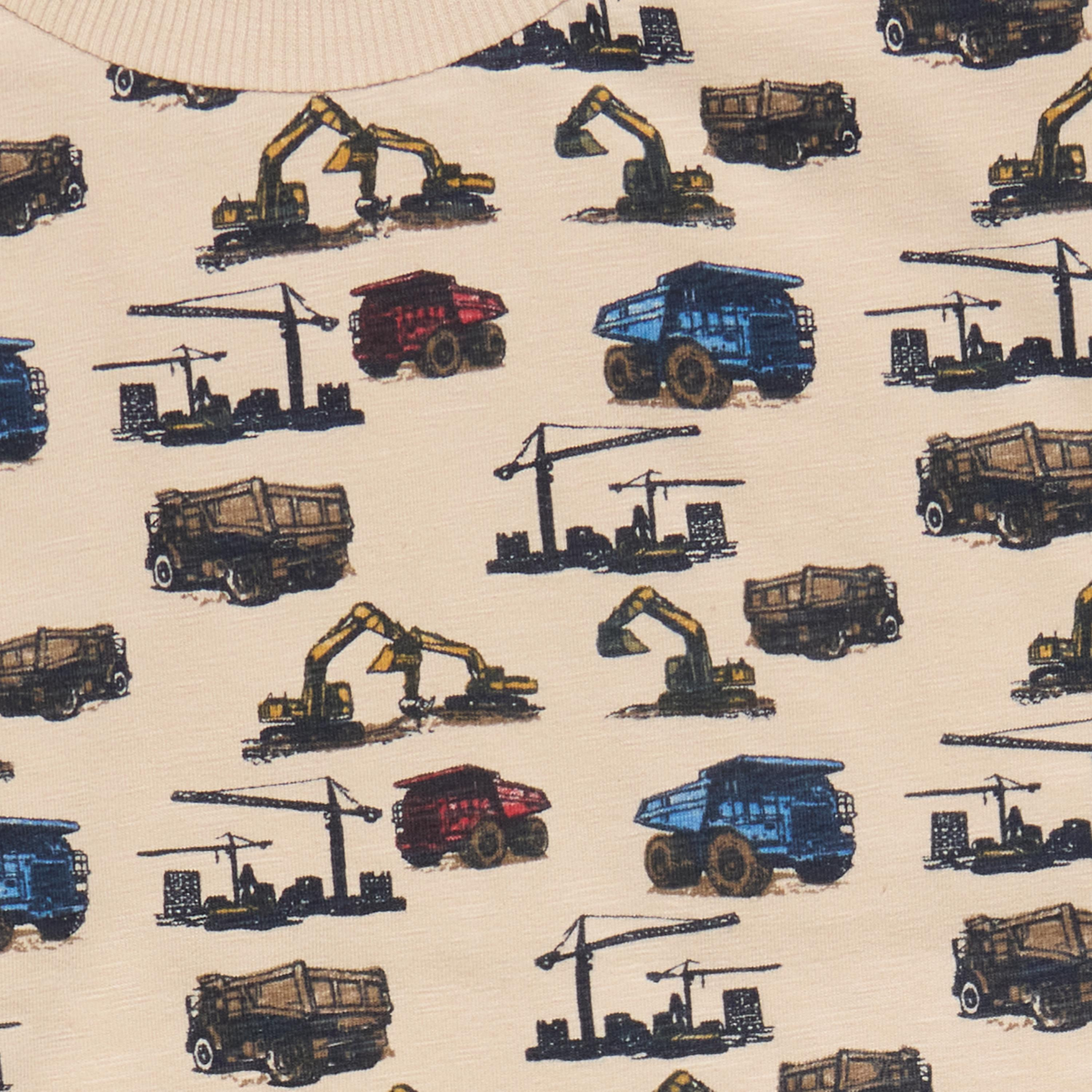 minymo T-shirt imprimé de machinerie