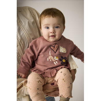 minymo Sweatshirt chat - Burlwood