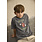 minymo T-shirt délavé ''Chill dude'' - Iron oxide