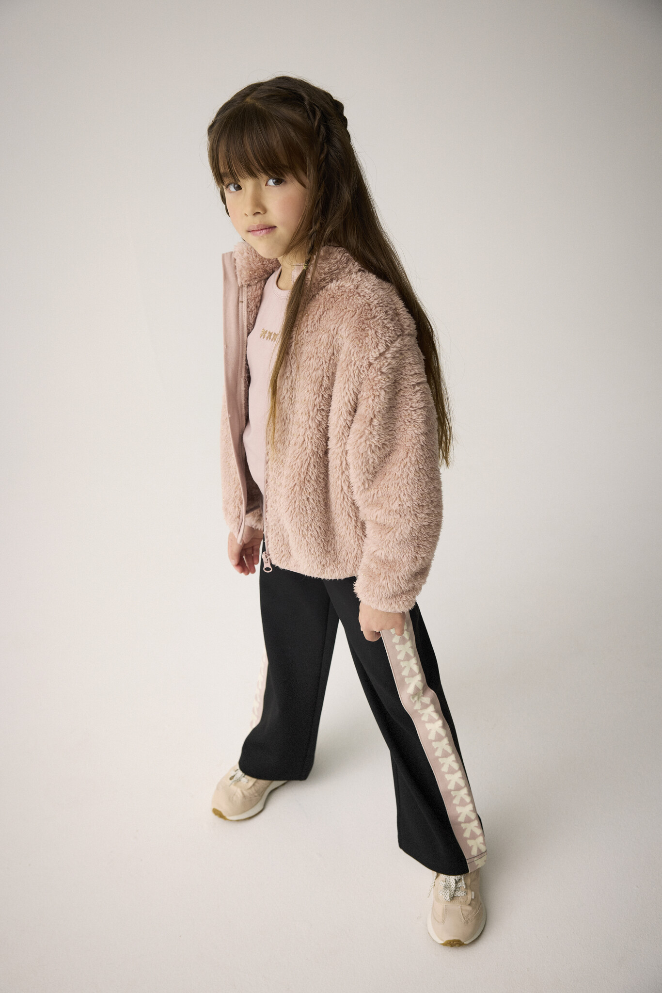 minymo Manteau teddy brillant or - Fawn
