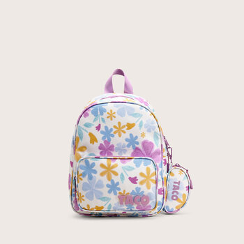 Taco Kidz Capri - Small backpack Flower petals