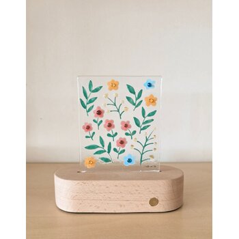 Veille Sur Toi Lampe de table - Fleurs des champs