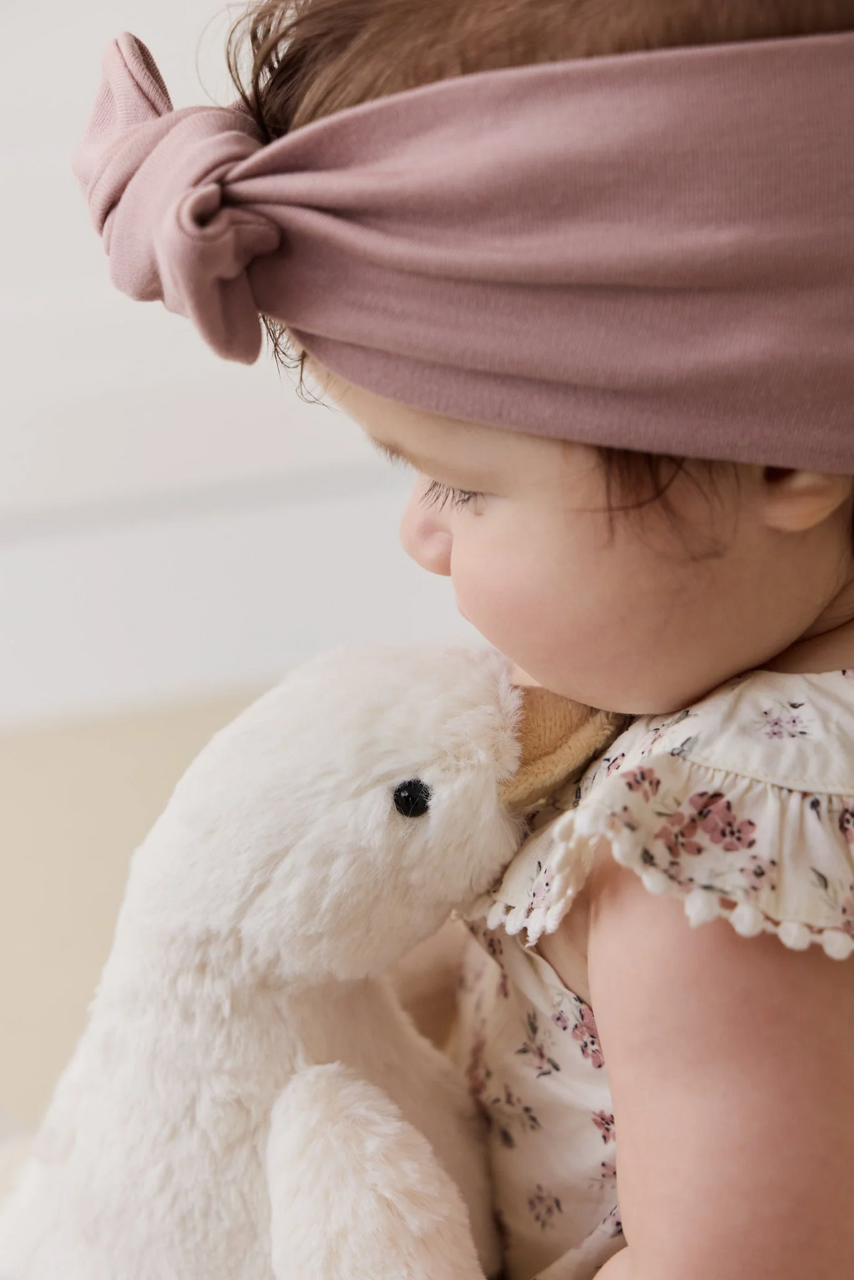 Snuggle Bunnies Peluche Rose le canard