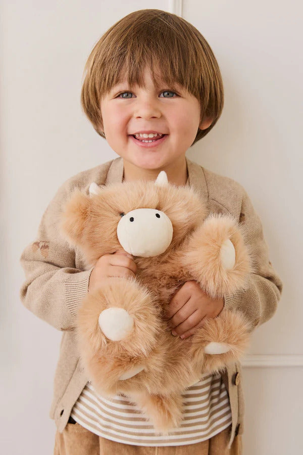 Snuggle Bunnies Plush Hilda the highland cow - Caramel