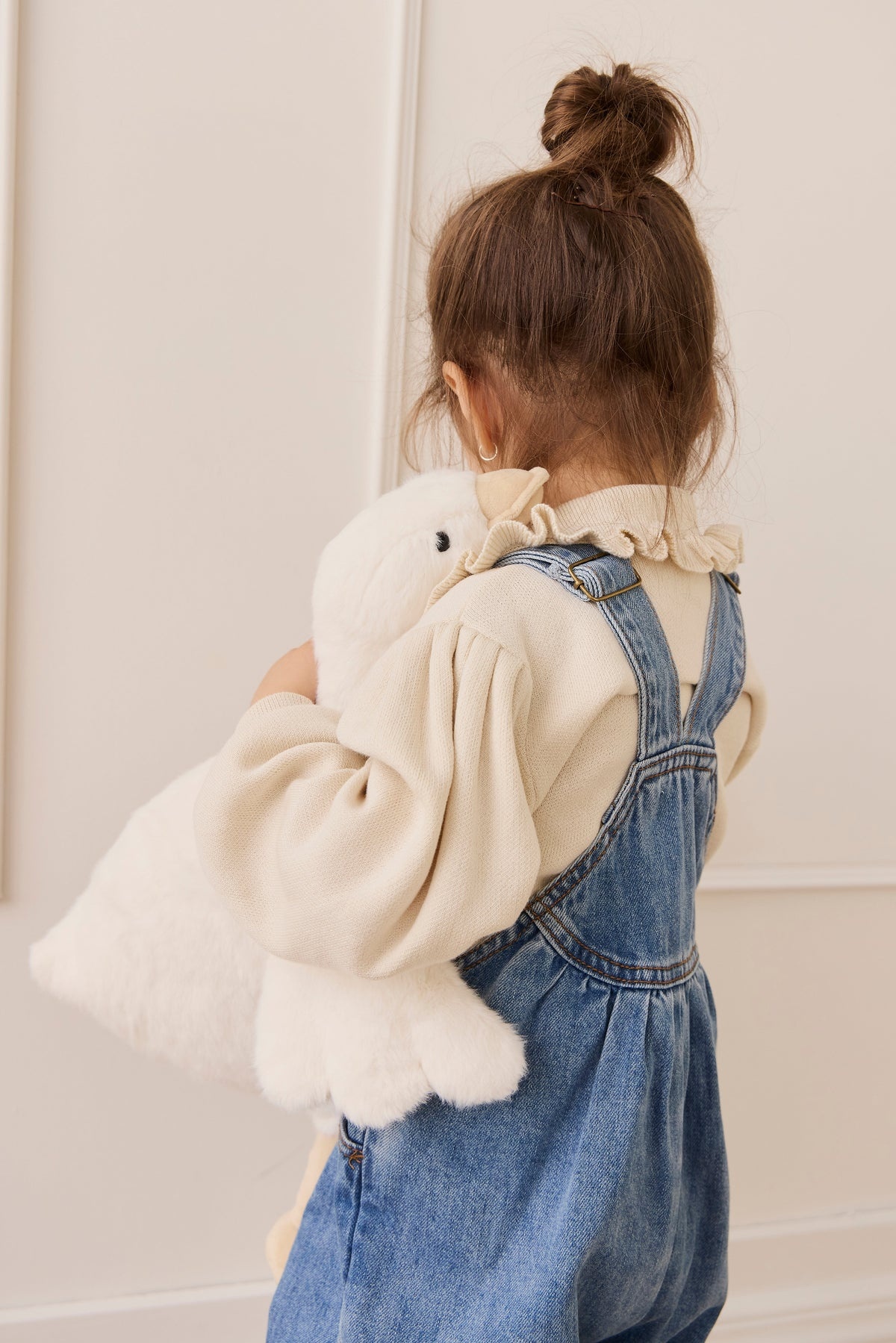 Snuggle Bunnies Peluche Rose la maman canard