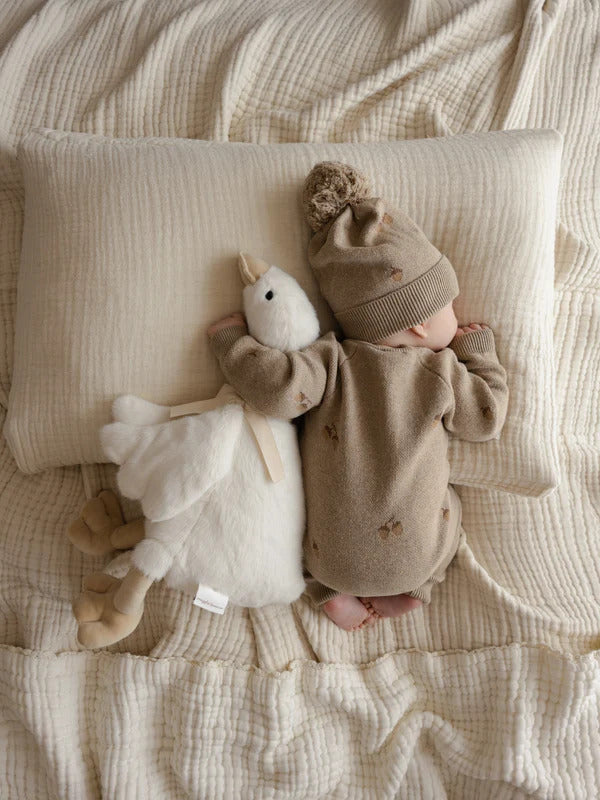 Snuggle Bunnies Peluche Rose la maman canard