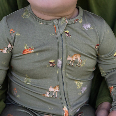 Belan . J Dormeuse avec pieds rabattables - Forest friends