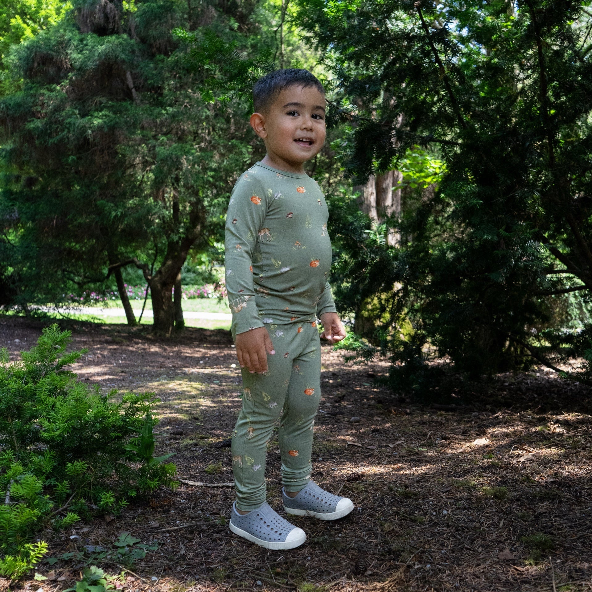 Belan . J Bamboo Pj set - Forest friends