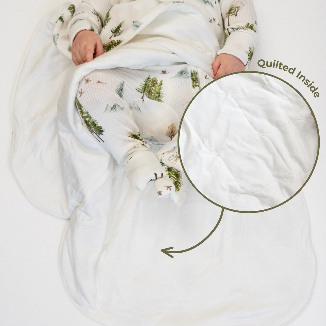 Belan . J 1.0 TOG Ribbed Bamboo Sleep Sack - Misty Forest