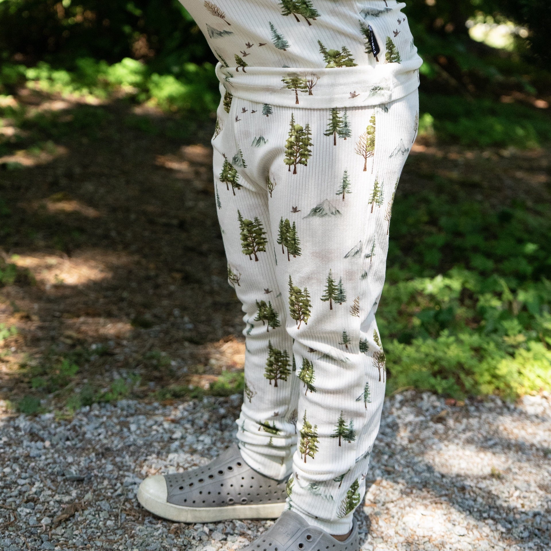 Belan . J Ribbed bamboo Pj set - Misty forest