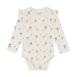 Fixoni Cache-couche motif boucle - Nostalgia rose