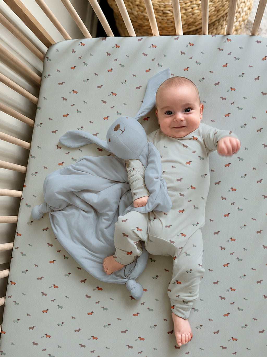 Gunamuna Doudou lovey - Lapin Bentley