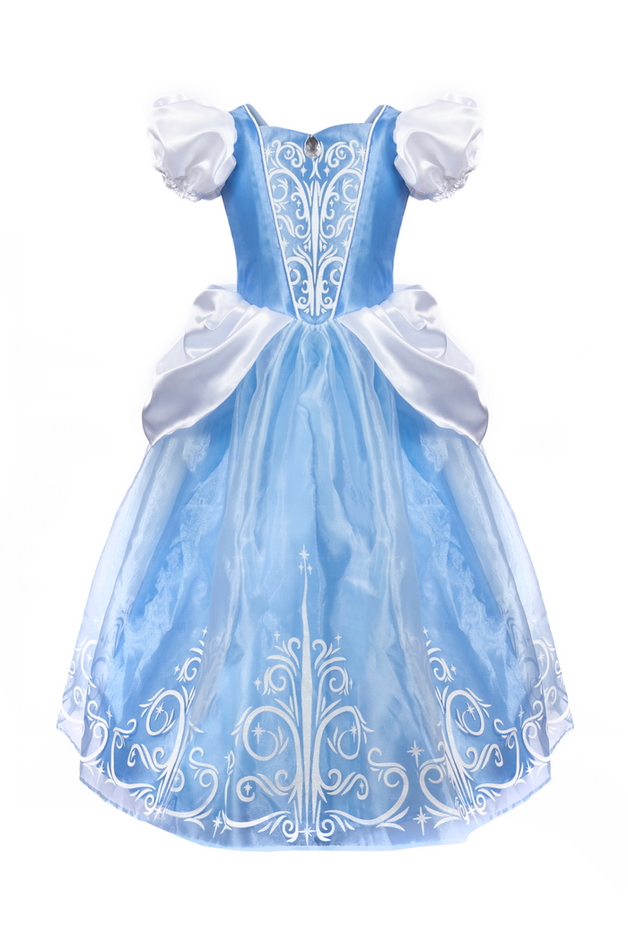 The great pretenders Il était une fois une robe de pantoufle de verre de princesse