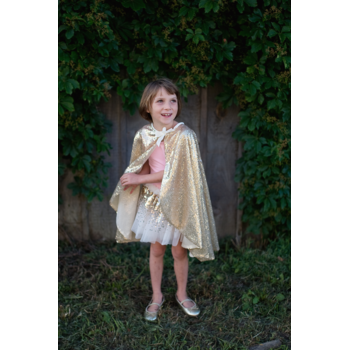 The great pretenders Cape sequin Or