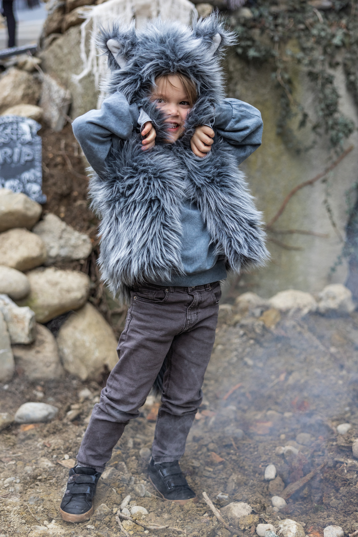 The great pretenders Veste de grand méchant loup avec gants