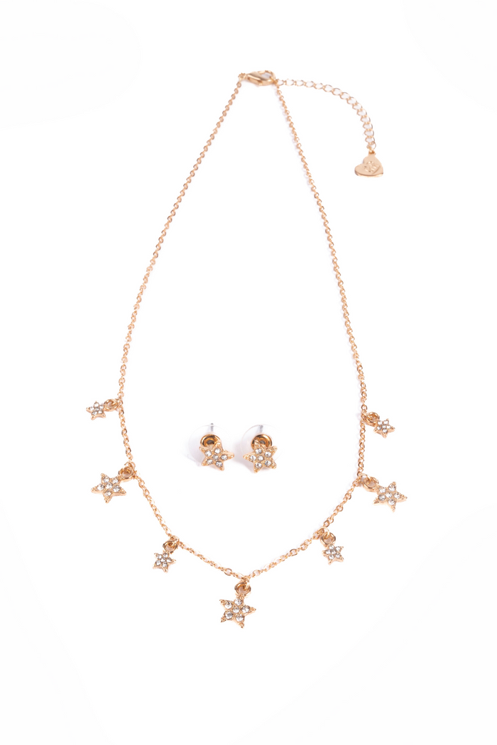 The great pretenders Collier et boucles d'oreilles « Étoile montante »
