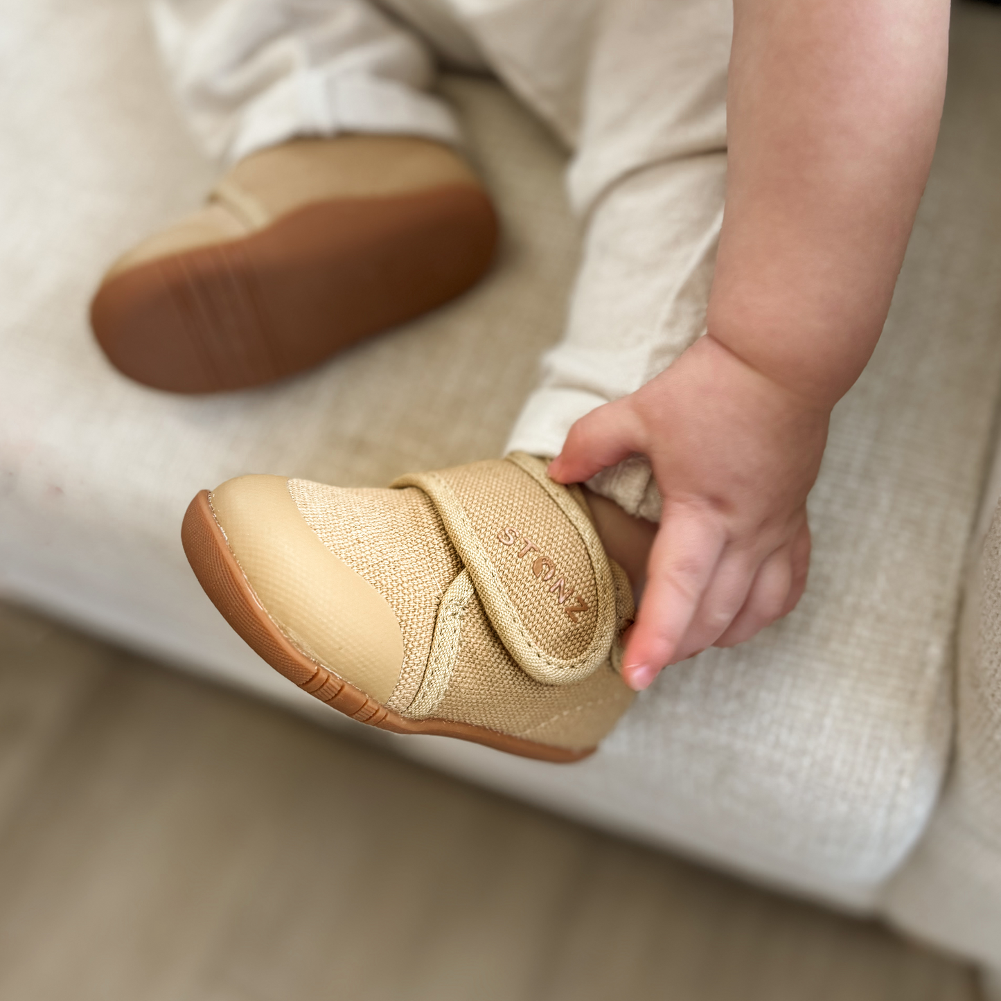 Stonz Soulier Cruiser Natural - Tan - Bébé