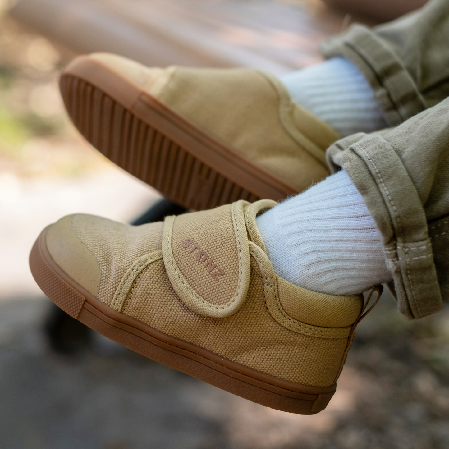 Stonz Soulier Cruiser Naturel - Tan - Toddler/kids