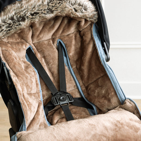 Petit Coulou Housse chancelière pour landau et poussette (-30°C à 10°C) - Caramel